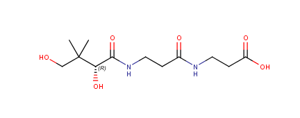 (R)-3-(3-(2,4-dihydroxy-3,3-dimethylbutanamido)propanamido)propanoic acid