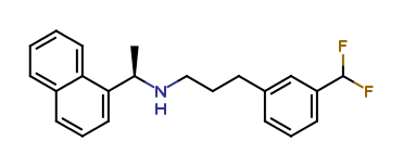 (αR)-N-[3-[3-(Difluoromethyl)phenyl]propyl]-α-methyl-1-naphthalenemethanamine