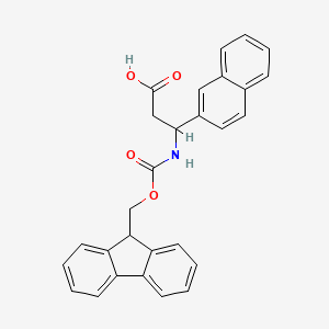 (R,S)-Fmoc-3-amino-3-(naphthalen-2-yl)-propionic acid