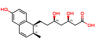 (βR,dR,1S,2S)-1,2-Dihydro-β,d,6-trihydroxy-2-methyl-1-naphthaleneheptanoic Acid Sodium Salt(Pravasta