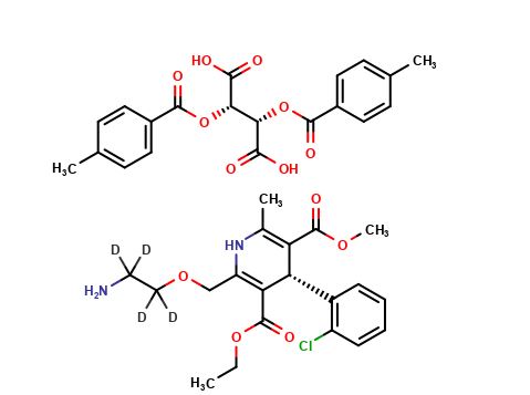 (S)-Amlodipine-d4 Di-p-Toluoyl-D-tartrate	