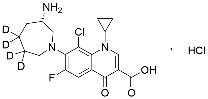 (S)-Besifloxacin (azepine-5,5,6,6-d4) Hydrochloride