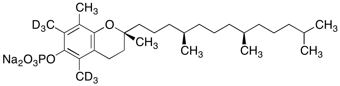 α-Tocopherol Phosphate-d6 Disodium Salt