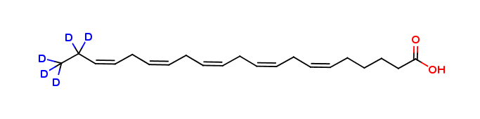 (all-Z)-6,9,12,15,18-Heneicosapentaenoic Acid D5