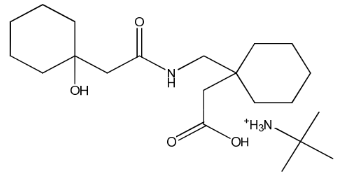 (1-{[2-(1-hydroxycyclohexyl)acetamido]methyl}cyclohexyl)acetic acid tert-butylamine salt