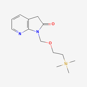 1-[[2-(Trimethylsilyl)ethoxy]methyl]-1H-pyrrolo[2,3-b]pyridin-2(3H)-one