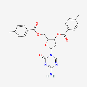 1-(2'-Deoxy-3',5'-di-O-toluoyl-α-D-ribofuranosyl)-2-oxo-4-amino-1,2-dihydro-1,3,5-triazine
