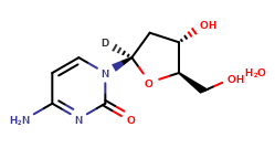 [1'-D]2'-deoxycytidine monohydrate