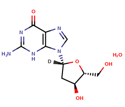 [1'-D]2'-deoxyguanosine monohydrate
