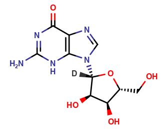 [1'-D]guanosine monohydrate
