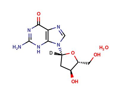 1'-Deoxyguanosine Monohydrate-1’-d	