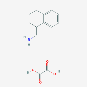 (1,2,3,4-Tetrahydro-1-naphthyl)methanamine Oxalate