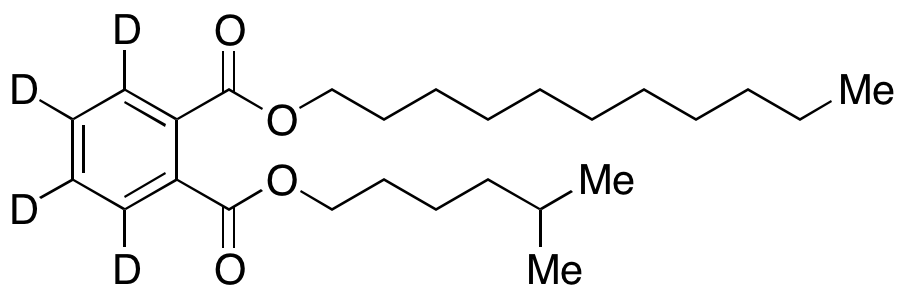 1,2-Benzenedicarboxylic Acid 1-(5-Methylhexyl) Undecyl Ester-d4