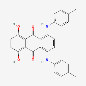 1,4-Dihydroxy-5,8-bis(p-tolylamino)anthraquinone