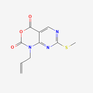 1-Allyl-7-(methylthio)-1H-pyrimido-[4,5-d][1,3]oxazine-2,4-dione