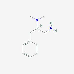 (1-Amino-3-phenylpropan-2-yl)dimethylamine