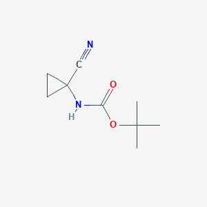 (1-Cyano-cyclopropyl)-carbamic acid tert-butyl ester