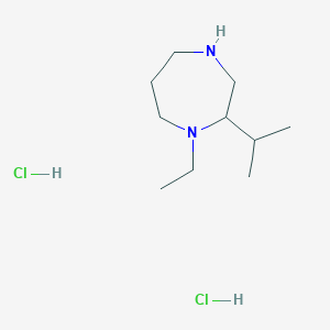 1-Ethyl-2-isopropyl-1,4-diazepane dihydrochloride