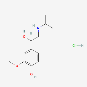 (1-Methylethyl)-normetadrenaline Hydrochloride