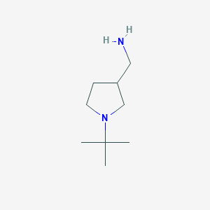 (1-tert-butylpyrrolidin-3-yl)methanamine