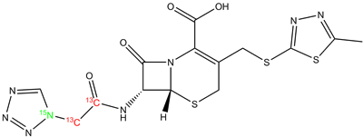 [13C2, 15N]-Cefazolin