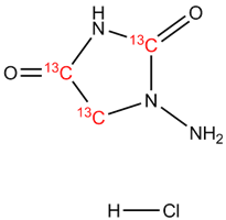 Nitrofurantoin metabolite hydrochloride 13C3