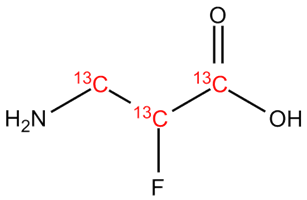 [13C3]-alpha-2-Fluoro-beta-alanine