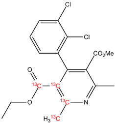 Dehydrofelodipine 13C4