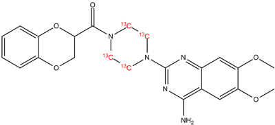 Doxazosin 13C4