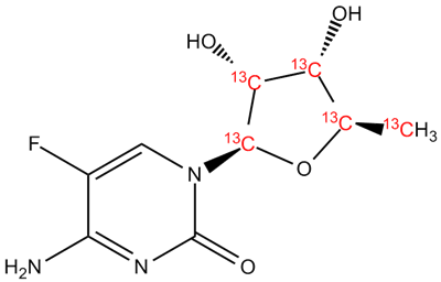 [13C5]-5'-Deoxy-5-fluorocytidine
