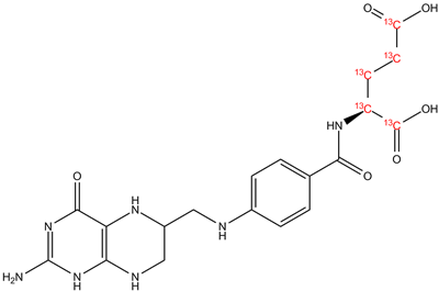 Tetrahydrofolic acid 13C5