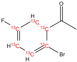 2'-Bromo-5'-fluoroacetophenone 13C6