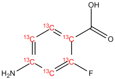 [13C6]-4-Amino-2-fluorobenzoic acid