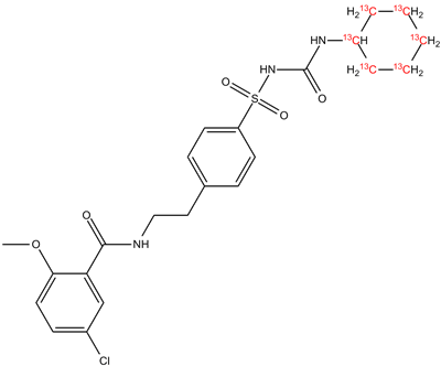 Glibenclamide 13C6