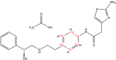 Mirabegron trifluoroacetate salt 13C6