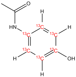 N-(4-Hydroxyphenyl)acetamide 13C6