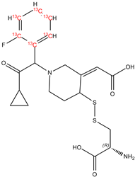 Prasugrel metabolite 13C6