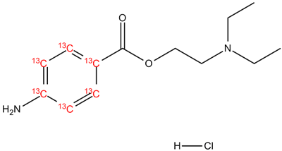 Procaine hydrochloride 13C6