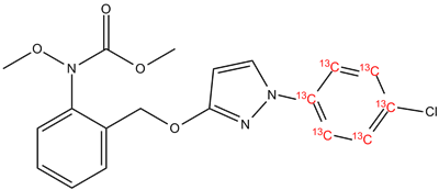 Pyraclostrobin 13C6