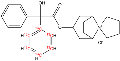 Trospium chloride 13C6