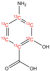 p-Aminosalicylic acid 13C6