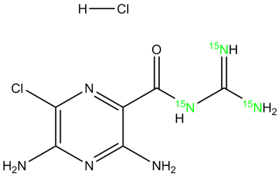 [15N3]-Amiloride hydrochloride