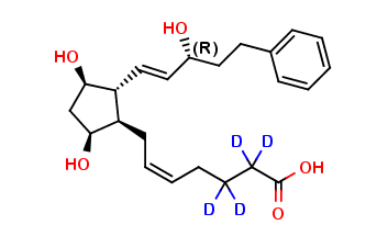 (15R)-Bimatoprost Acid D4