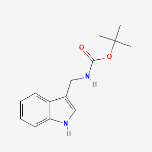 (1H-Indol-3-ylmethyl)carbamic acid tert-butyl ester