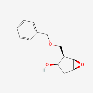 (1R,2R,3R,5S)-2-[(Phenylmethoxy)methyl]-6-oxabicyclo[3.1.0]hexan-3-ol
