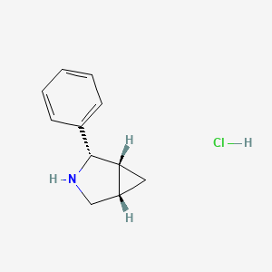 (1R,2S,5S)-2-phenyl-3-azabicyclo[3.1.0]hexane hydrochloride