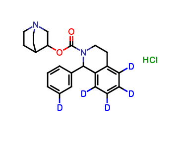 (1R,3S-)Solifenacin-d5 Hydrochloride