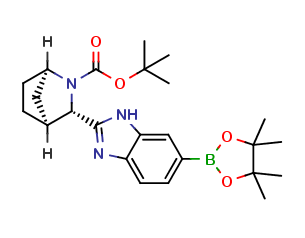 (1R,3S,4S)-tert-butyl 3-(6-(4,4,5,5-tetraMethyl-1,3,2-dioxaborolan-2-yl)-1H-benzo[d]iMidazol-2-)