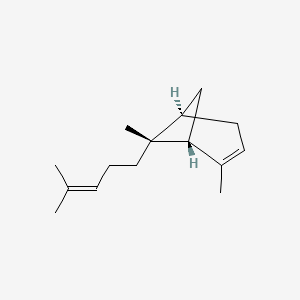 (1R,5R,6R)-2,6-Dimethyl-6-(4-methylpent-3-enyl)bicyclo[3.1.1]hept-2-ene