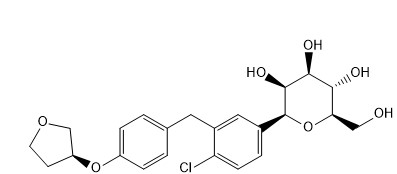 (1S)-1,5-anhydro-1-(4-chloro-3-{4-[(3S)-tetrahydrofuran-3-yloxy]benzyl}phenyl)-D-mannitol